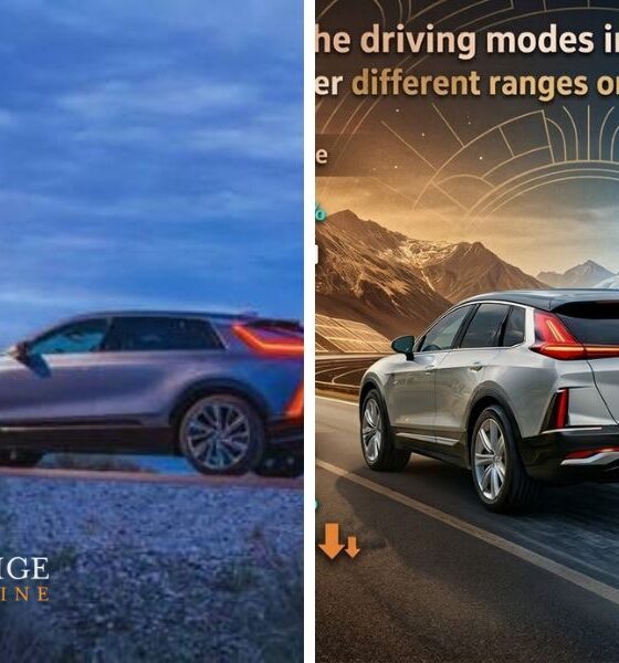 do the driving modes in cadillac lyriq offer different ranges or battery usages?