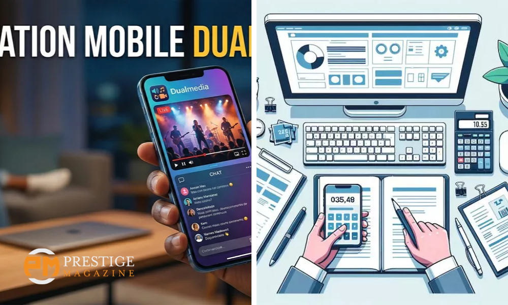 application mobile dualmedia